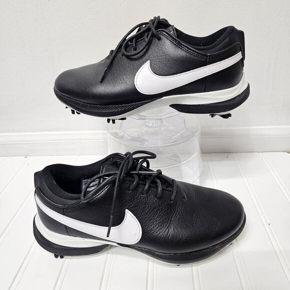 NIKE air zoom Victory Tour 2 Black Leather Golf Men's size 5 DJ6569-001 - Picture 1 of 7